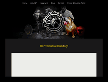 Tablet Screenshot of bulldoggym.it